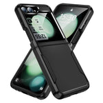 Samsung Galaxy Z Flip7 FE 5G / Z Flip6 5G-skal PC+TPU militärklassat fallskyddande mobilskal
