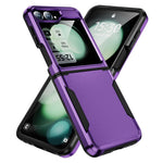 Samsung Galaxy Z Flip7 FE 5G / Z Flip6 5G-skal PC+TPU militärklassat fallskyddande mobilskal