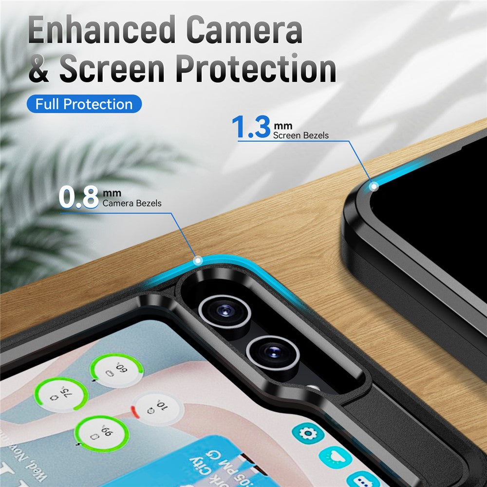 For Samsung Galaxy Z Flip5 5G Case PC + TPU Military Grade Drop Protective Phone Cover