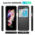 For Samsung Galaxy Z Flip5 5G Case PC + TPU Military Grade Drop Protective Phone Cover