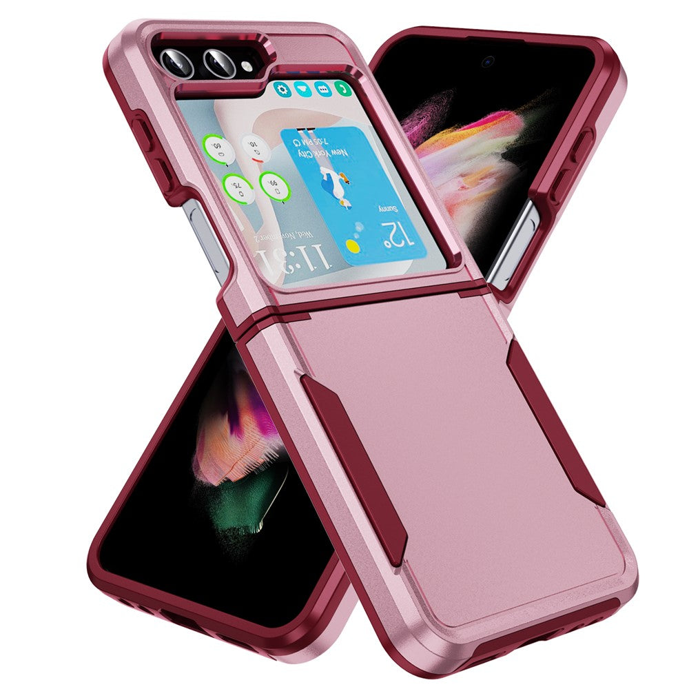 For Samsung Galaxy Z Flip5 5G Case PC + TPU Military Grade Drop Protective Phone Cover