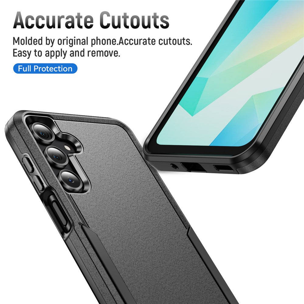 Samsung Galaxy A18 4G / A18 5G / A17 4G / A17 5G / A26 5G skal PC+TPU militärklassat fallskyddande mobilskal