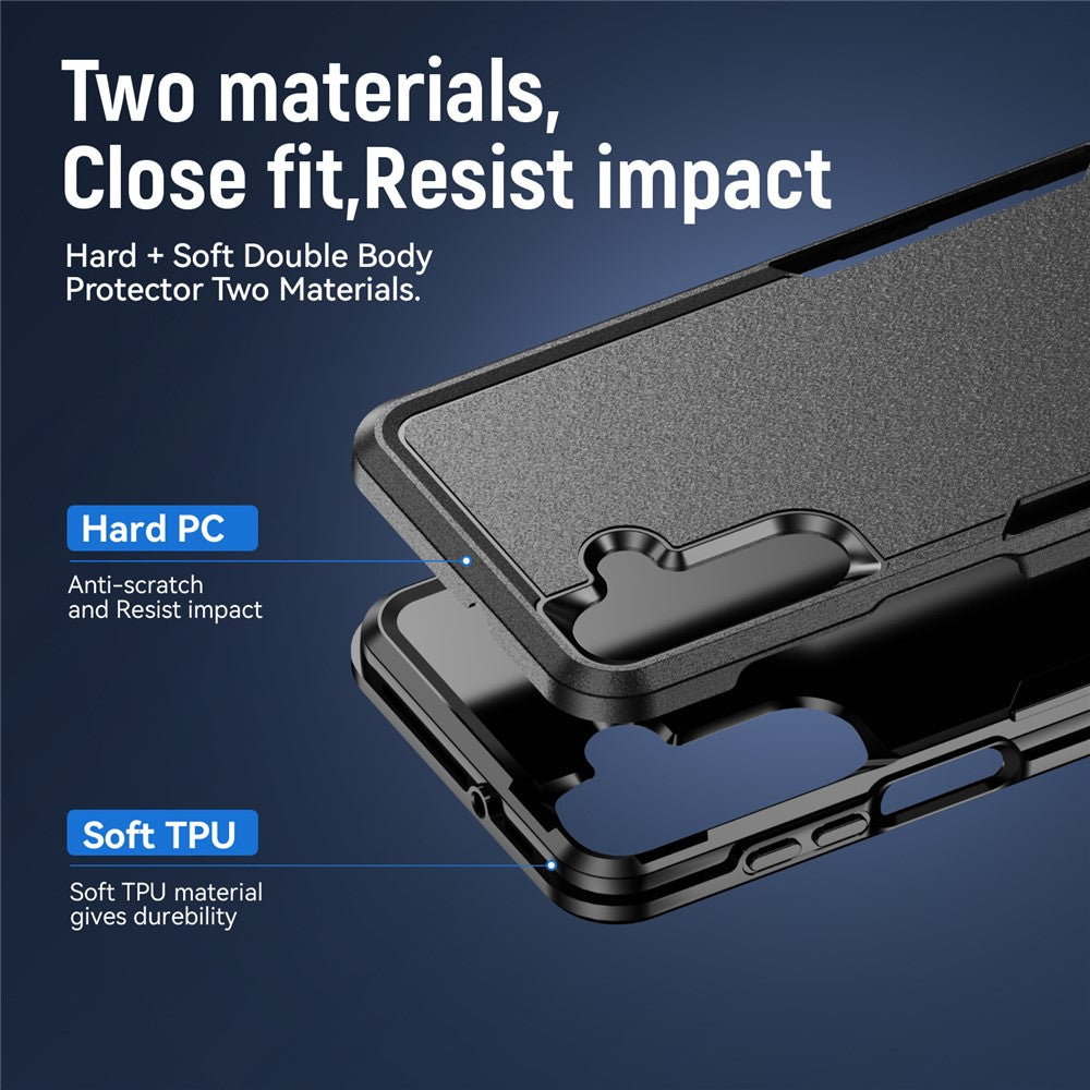 Samsung Galaxy A18 4G / A18 5G / A17 4G / A17 5G / A26 5G-cover i PC+TPU med militærklassificeret stød- og faldsikring