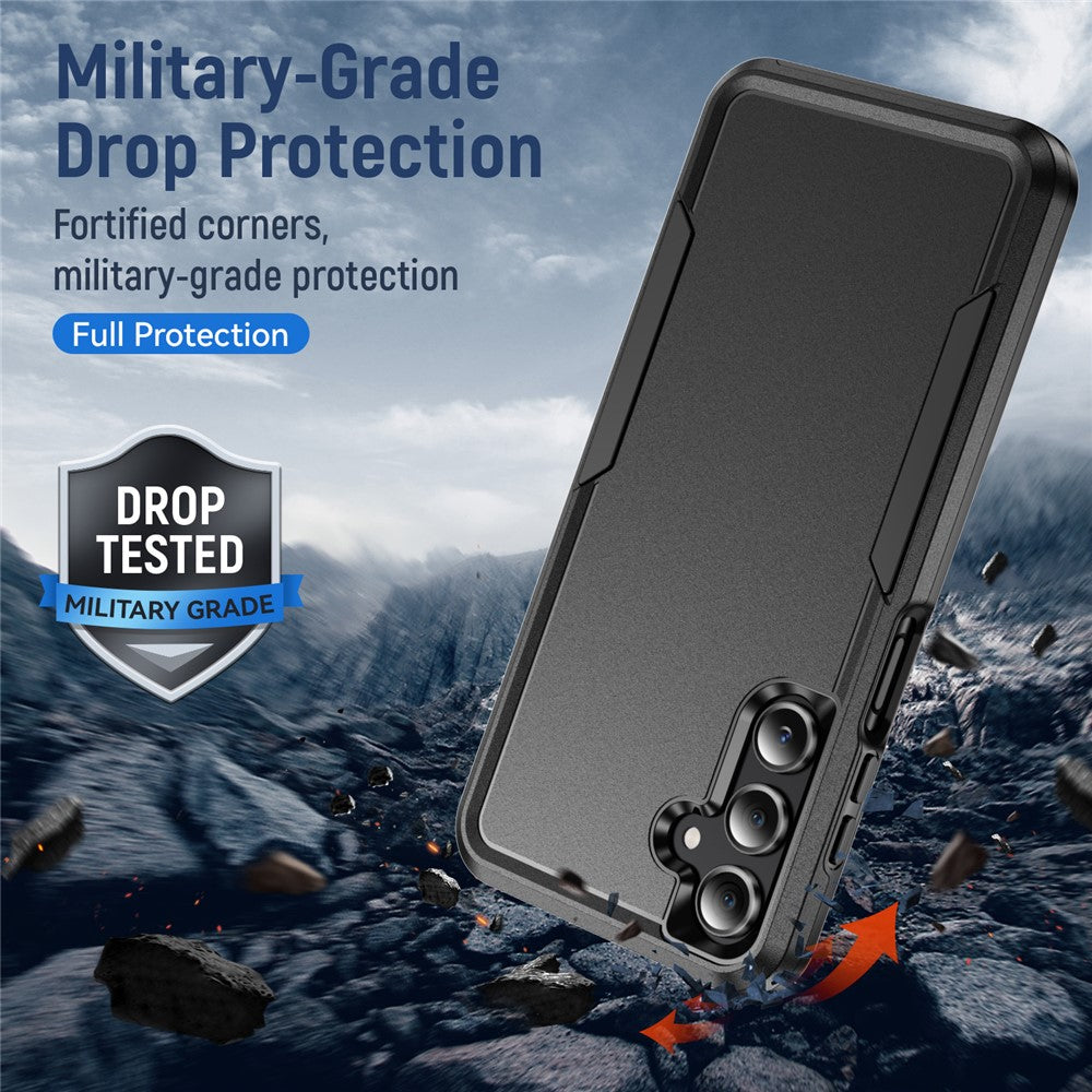 Samsung Galaxy A18 4G / A18 5G / A17 4G / A17 5G / A26 5G skal PC+TPU militärklassat fallskyddande mobilskal