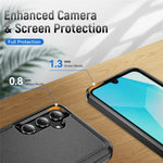 Samsung Galaxy A18 4G / A18 5G / A17 4G / A17 5G / A26 5G-cover i PC+TPU med militærklassificeret stød- og faldsikring