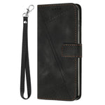 For Oppo Reno13 F 5G (Reno 13 FS 5G) / 4G Case Handbag Imprinted Triangle Leather Phone Cover