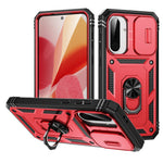 For 	Samsung Galaxy A56 5G Case TPU+PC Slide Camshield Kickstand Phone Cover