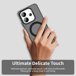 For Xiaomi Redmi Note 14 4G (163.25mm) Magnetic Case Anti Drop Hybrid Phone Back Cover