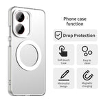 For Xiaomi Redmi Turbo 4 5G / Poco X7 Pro 5G Magnetic Case Anti Drop Hybrid Phone Back Cover