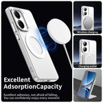 For Xiaomi Redmi Turbo 4 5G / Poco X7 Pro 5G Magnetic Case Anti Drop Hybrid Phone Back Cover