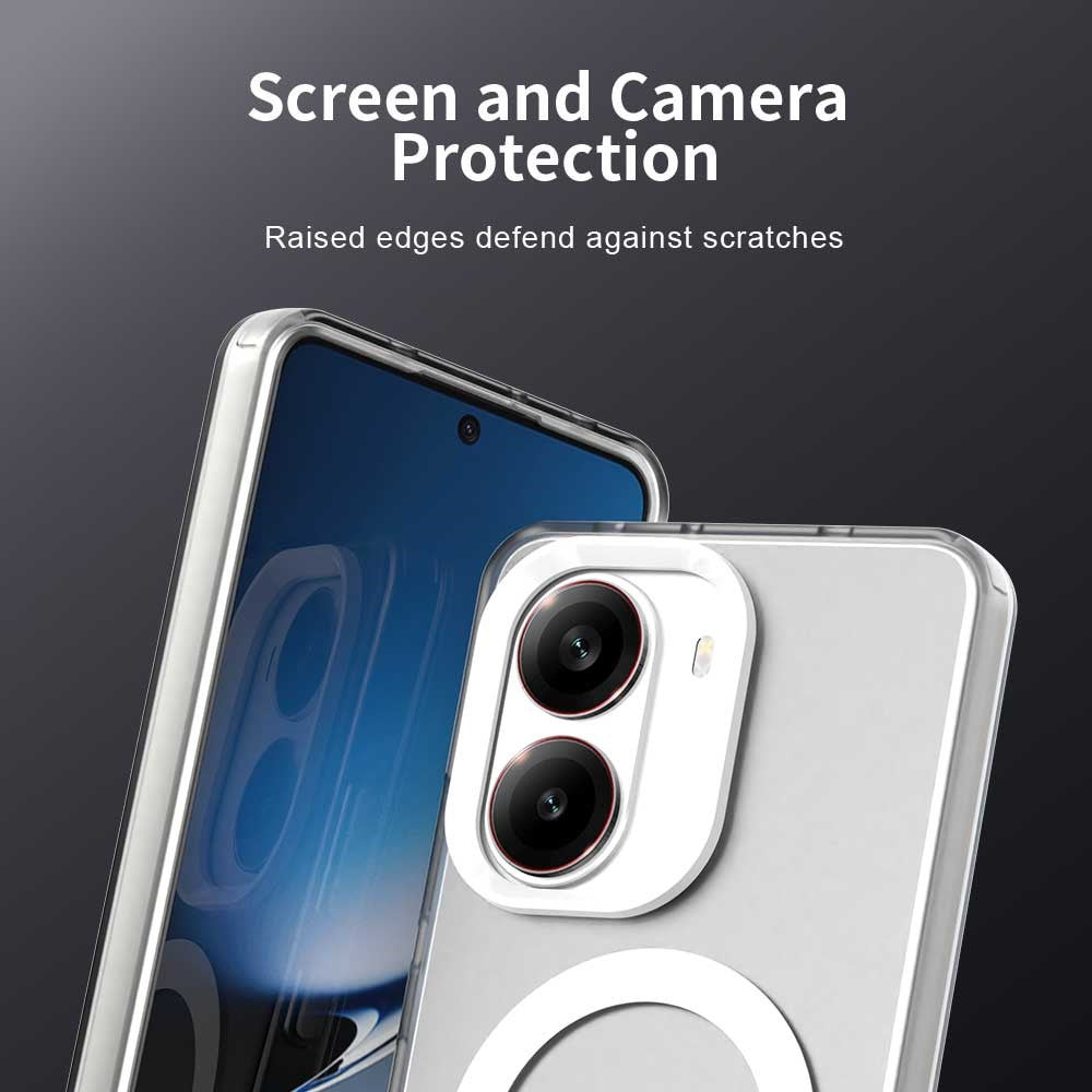 For Xiaomi Redmi Turbo 4 5G / Poco X7 Pro 5G Magnetic Case Anti Drop Hybrid Phone Back Cover