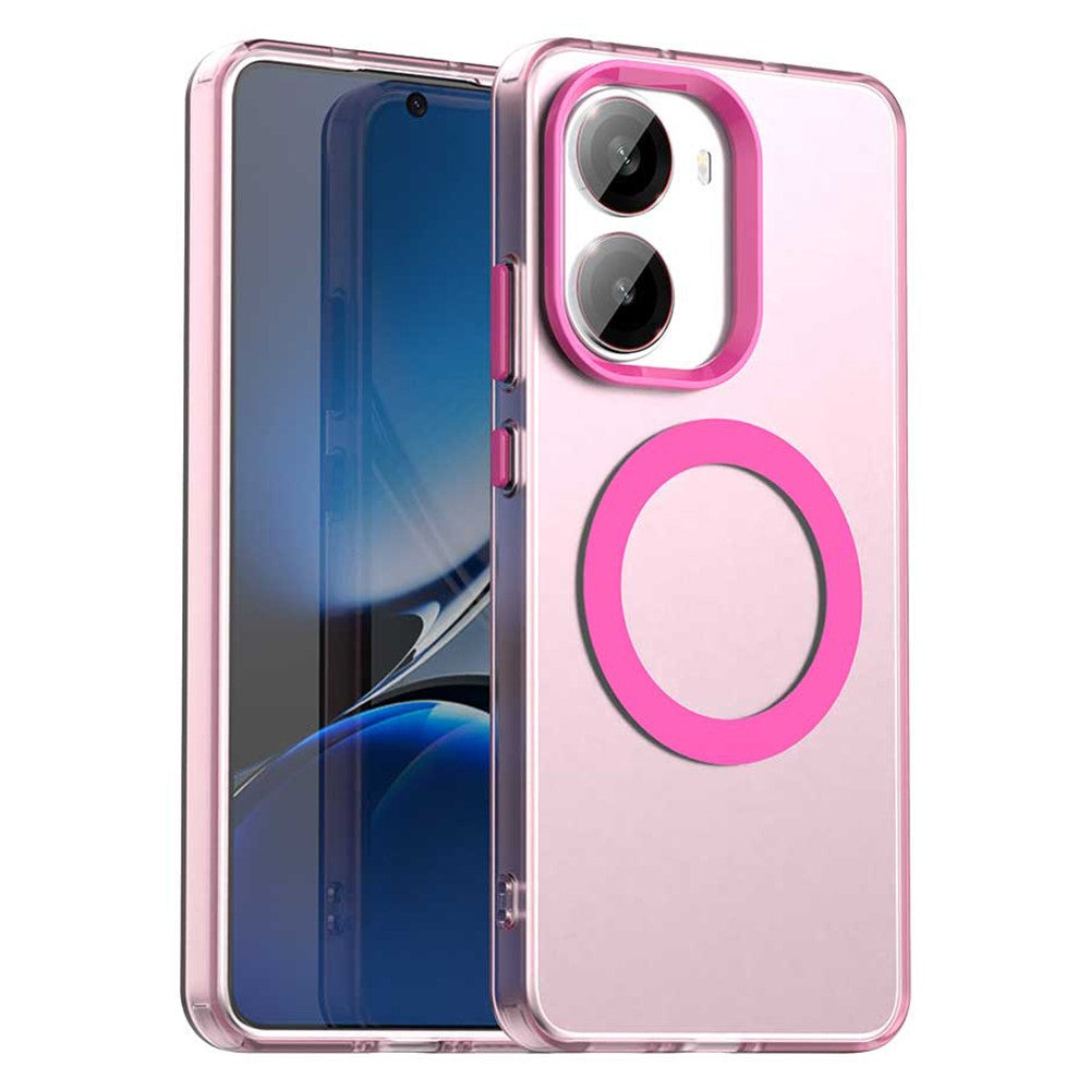 For Xiaomi Redmi Turbo 4 5G / Poco X7 Pro 5G Magnetic Case Anti Drop Hybrid Phone Back Cover