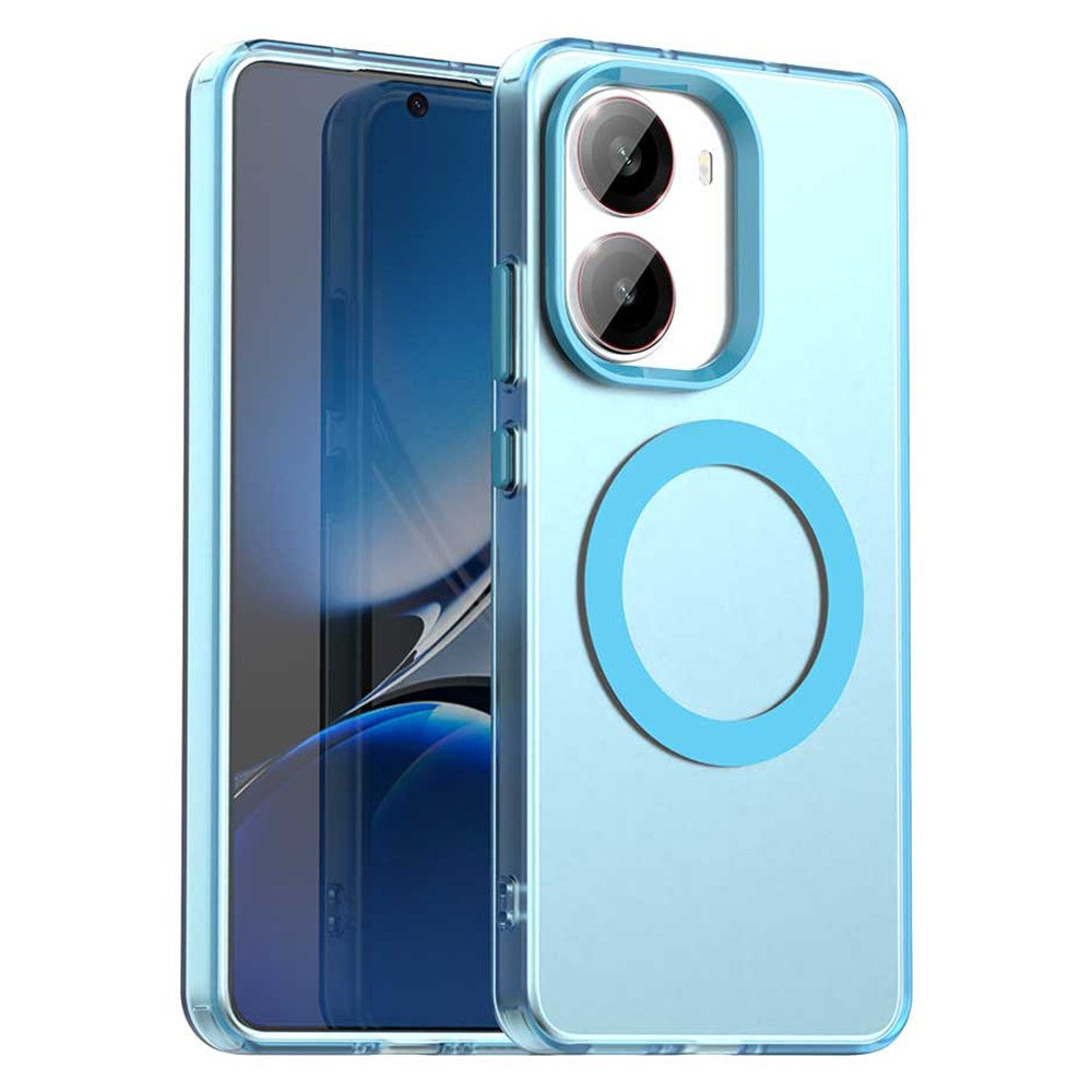 For Xiaomi Redmi Turbo 4 5G / Poco X7 Pro 5G Magnetic Case Anti Drop Hybrid Phone Back Cover