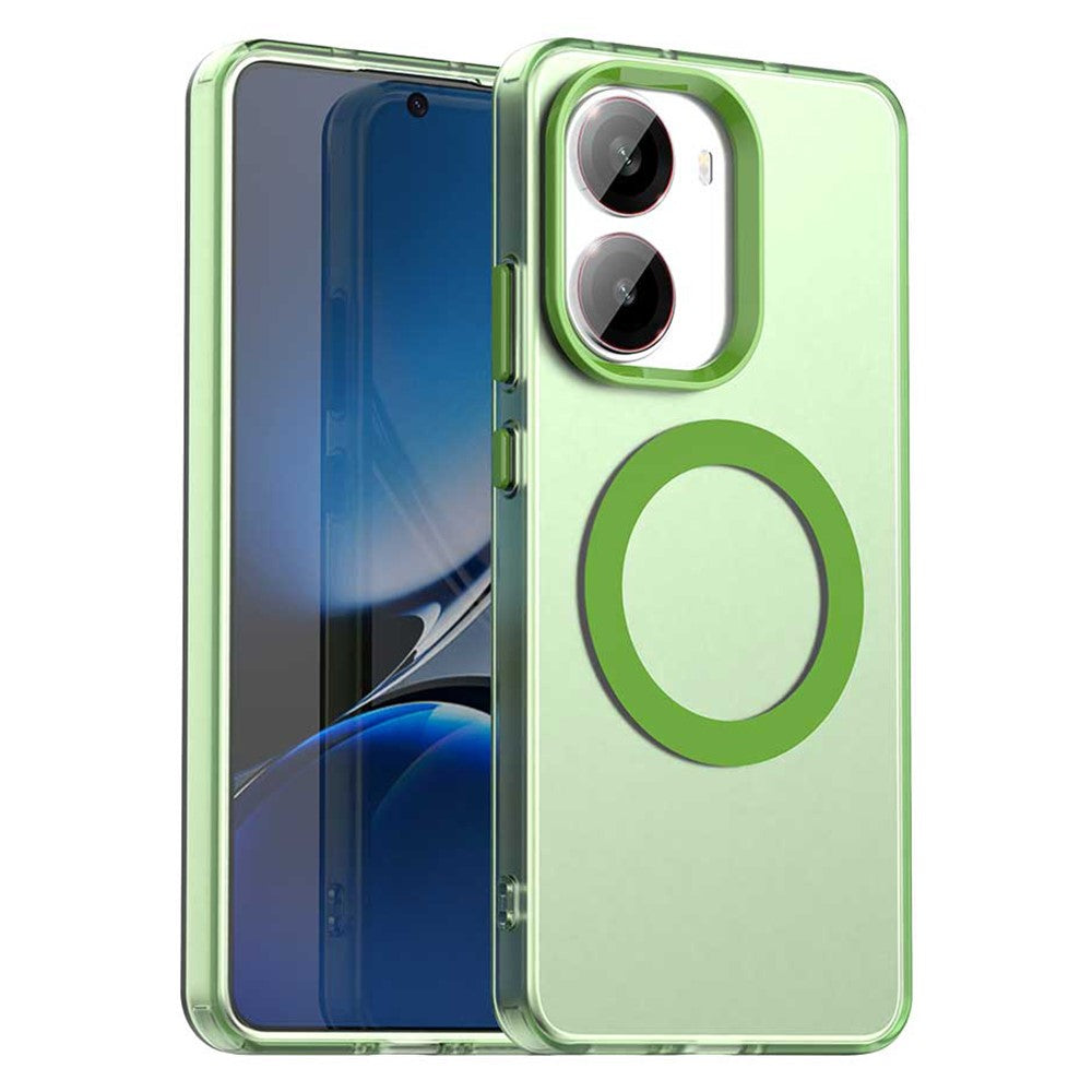 For Xiaomi Redmi Turbo 4 5G / Poco X7 Pro 5G Magnetic Case Anti Drop Hybrid Phone Back Cover