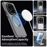 For Xiaomi Redmi Note 14 Pro 4G Magnetic Case Anti Drop Hybrid Phone Back Cover