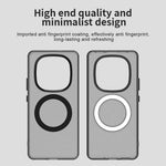 For Xiaomi Redmi Note 14 Pro 4G Magnetic Case Anti Drop Hybrid Phone Back Cover
