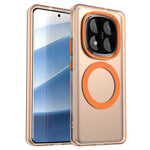 For Xiaomi Redmi Note 14 Pro 4G Magnetic Case Anti Drop Hybrid Phone Back Cover