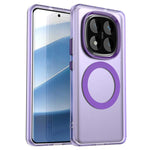 For Xiaomi Redmi Note 14 Pro 4G Magnetic Case Anti Drop Hybrid Phone Back Cover