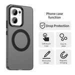 Oppo Reno13 F 5G (Reno 13 FS 5G) / 4G Magnetiskt Skal Anti-Drop Hybrid mobil Baksida