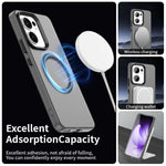 Oppo Reno13 F 5G (Reno 13 FS 5G) / 4G Magnetiskt Skal Anti-Drop Hybrid mobil Baksida