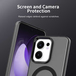 Oppo Reno13 F 5G (Reno 13 FS 5G) / 4G Magnetiskt Skal Anti-Drop Hybrid mobil Baksida