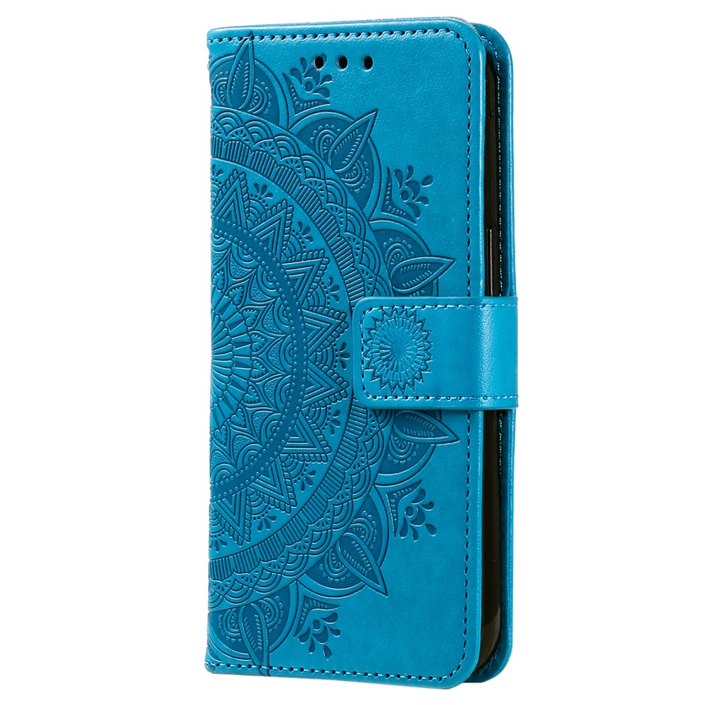 For Samsung Galaxy S25 Edge Stand Case Imprinted Totem PU Leather Wallet Phone Cover