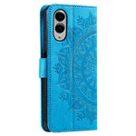 For Samsung Galaxy S25 Edge Stand Case Imprinted Totem PU Leather Wallet Phone Cover