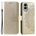 For Samsung Galaxy S25 Edge Stand Case Imprinted Totem PU Leather Wallet Phone Cover