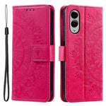 For Samsung Galaxy S25 Edge Stand Case Imprinted Totem PU Leather Wallet Phone Cover