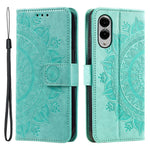For Samsung Galaxy S25 Edge Stand Case Imprinted Totem PU Leather Wallet Phone Cover