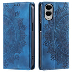 Style-010 For Samsung Galaxy S25 Edge Case Magnetic Closing Leather Phone Cover Pattern Imprinted