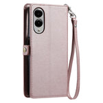 For Samsung Galaxy S25 Edge Leather Case with Wrist Strap Wallet Stand Phone Cover