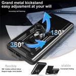 For Xiaomi 15 Pro Case with Slide Camera Lid PC + TPU Kickstand Phone Cover