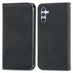 Til Samsung Galaxy A56 5G Cover, "Skin Touch Feeling" Læder Cover med Kortholder og Magnetisk Absorption