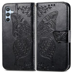 Samsung Galaxy A56 5G Plånboksfodral PU-läder mobilskal Fjärilsmönster