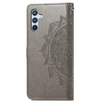 For Samsung Galaxy A56 5G Case Wallet Mandala Flower Leather Phone Cover Stand View