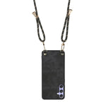 For Samsung Galaxy A56 5G Case Retro Texture Leather Coated PC + TPU Phone Cover with Hanging Rope