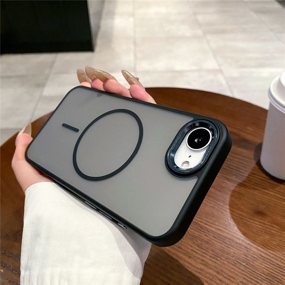 For iPhone 17e / 16e Case Compatible with MagSafe Skin Feel Hybrid Phone Back Cover