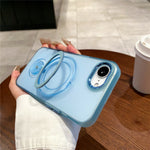 For iPhone 17th / 16th Case Compatible with MagSafe Kickstand TPU + PC Phone Back Cover