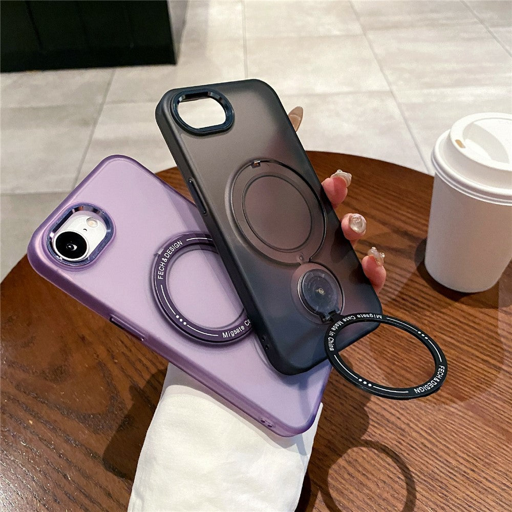 For iPhone 17th / 16th Case Compatible with MagSafe Kickstand TPU + PC Phone Back Cover