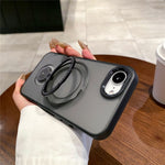 For iPhone 17th / 16th Case Compatible with MagSafe Kickstand TPU + PC Phone Back Cover