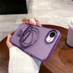 For iPhone 17th / 16th Case Compatible with MagSafe Kickstand TPU + PC Phone Back Cover