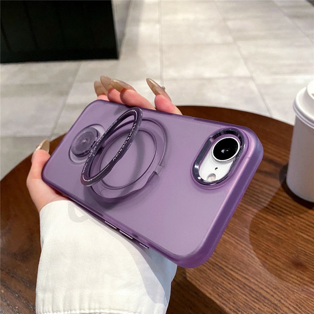 For iPhone 17th / 16th Case Compatible with MagSafe Kickstand TPU + PC Phone Back Cover