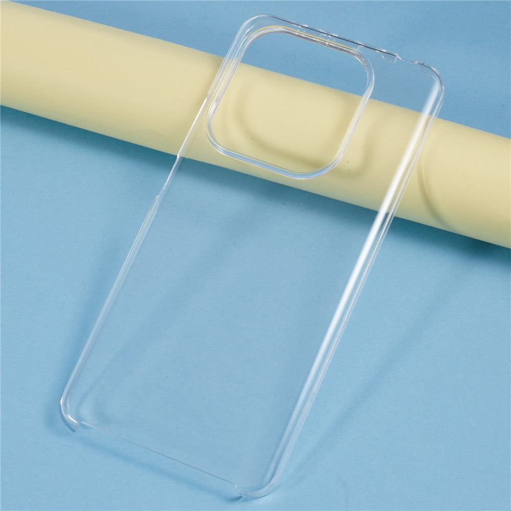 For Xiaomi Redmi Note 14 4G (163.25mm) Case TPU Frame Clear Acrylic Back Phone Cover with PET Film