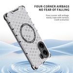 Xiaomi Poco X7 Pro 5G / Redmi Turbo 4 5G Magnetiskt Skal Honeycomb Design TPU + PC mobilskal