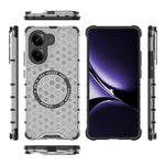 Xiaomi Poco X7 Pro 5G / Redmi Turbo 4 5G Magnetiskt Skal Honeycomb Design TPU + PC mobilskal
