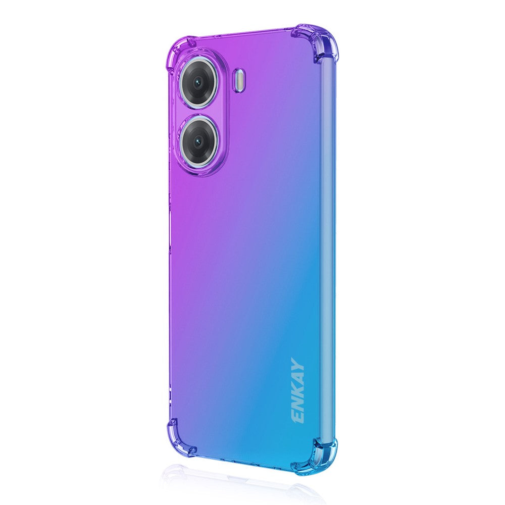 ENKAY For Xiaomi Poco X7 Pro 5G TPU Case  Thickened Four Corner Drop-Proof Phone Back Cover