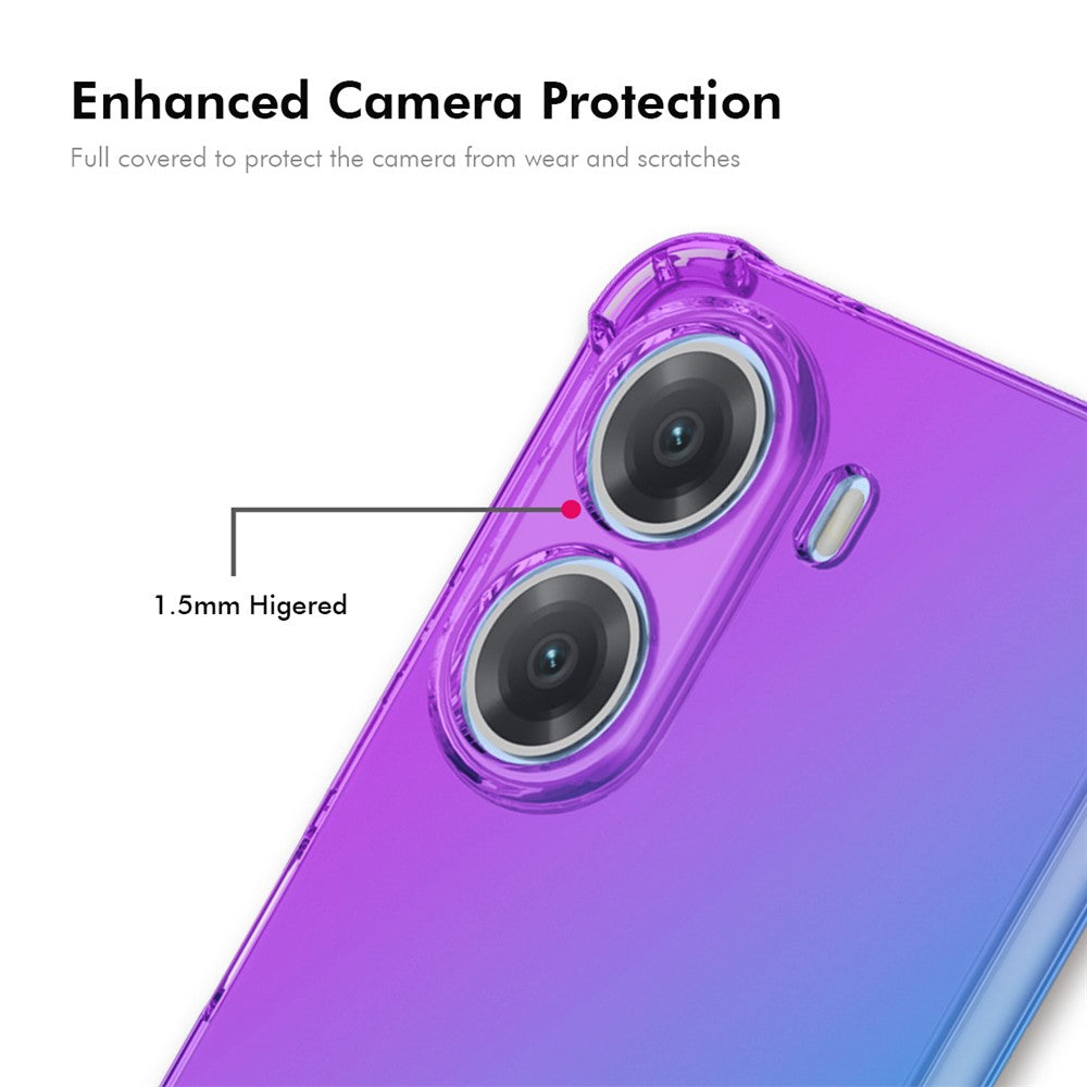 ENKAY For Xiaomi Poco X7 Pro 5G TPU Case  Thickened Four Corner Drop-Proof Phone Back Cover