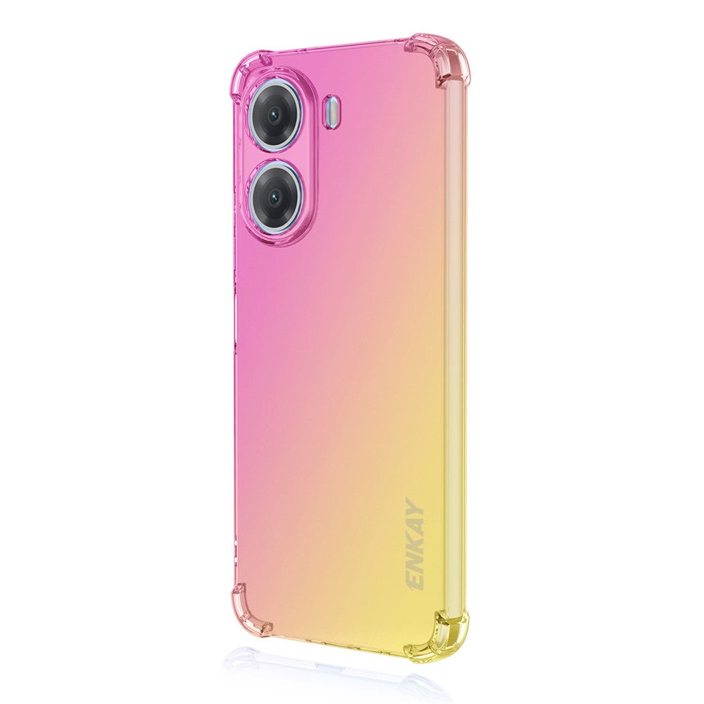 ENKAY For Xiaomi Poco X7 Pro 5G TPU Case  Thickened Four Corner Drop-Proof Phone Back Cover