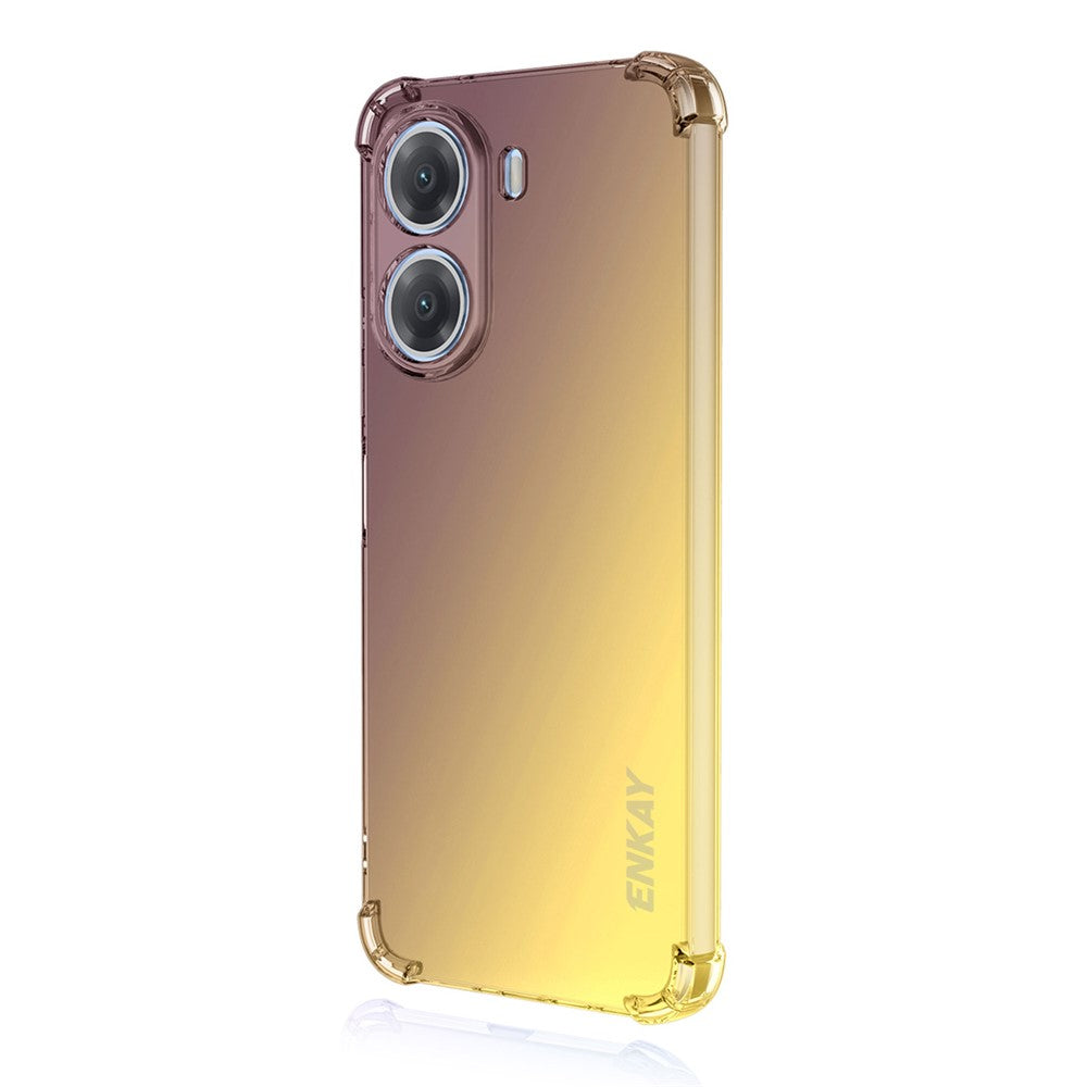 ENKAY For Xiaomi Poco X7 Pro 5G TPU Case  Thickened Four Corner Drop-Proof Phone Back Cover